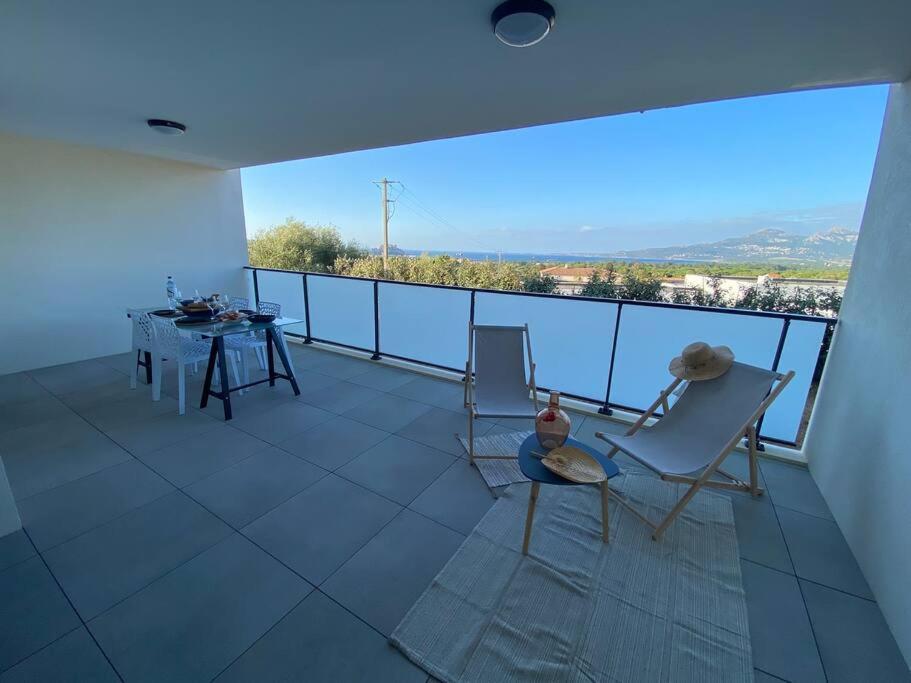 Exceptionnelle Vue Mer Calvi - Piscine - T2 外观 照片