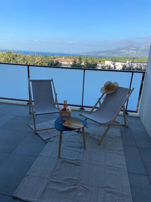 Exceptionnelle Vue Mer Calvi - Piscine - T2 外观 照片