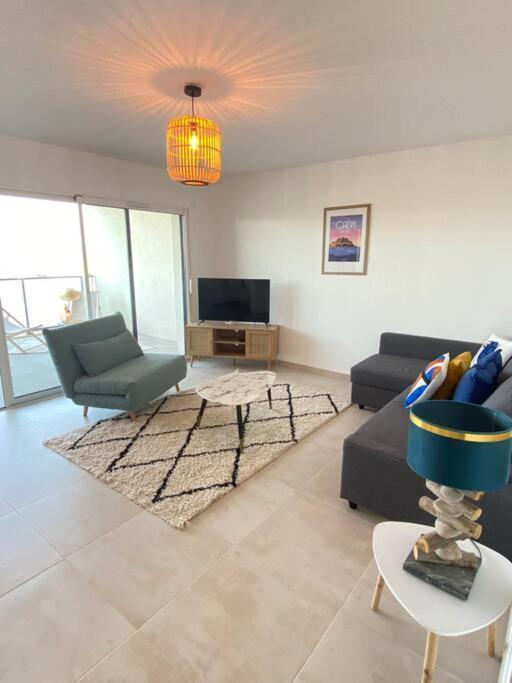Exceptionnelle Vue Mer Calvi - Piscine - T2 外观 照片